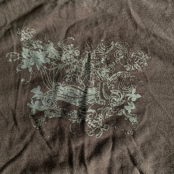 Brown Y2K Button Up - Picture 5 of 5